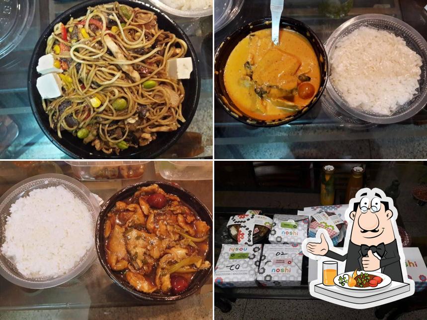 Food at Noshi - Yum Asian Delivery