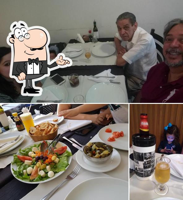 O interior do Restaurante Mandarim