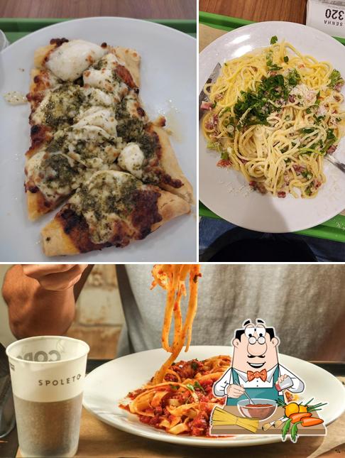 Esparguete à bolonhesa em Spoleto