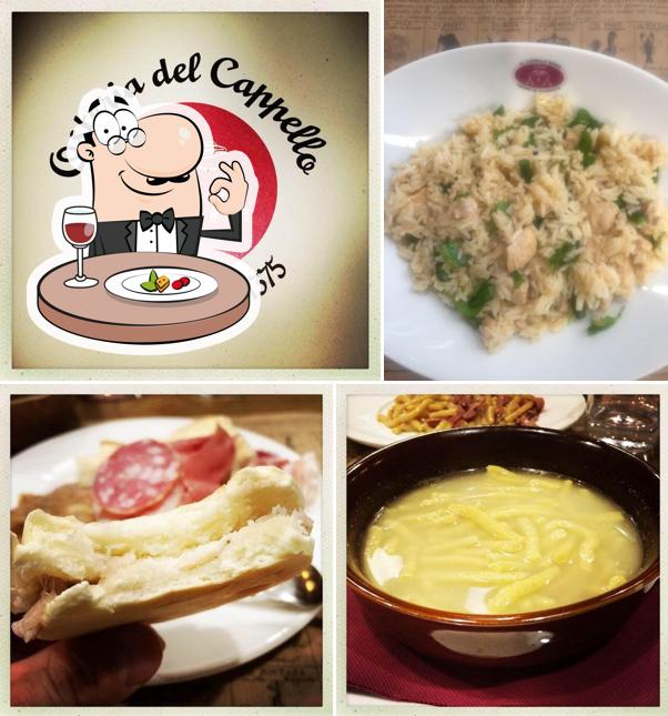 Platti al Osteria del Cappello