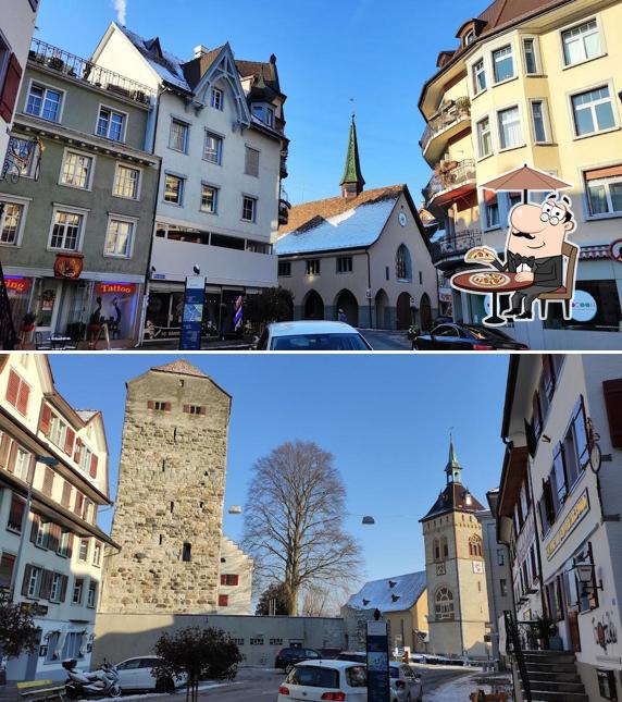 Gli esterni di Altstadt Pizza Kurier