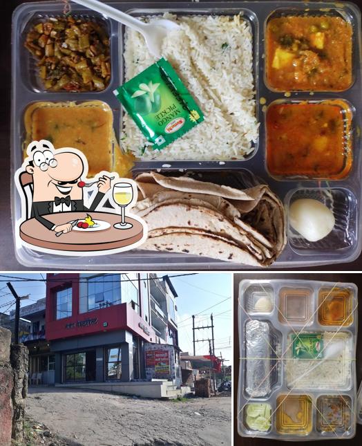 Take a look at the photo showing food and exterior at Bikaner Marwari Bhojnalay