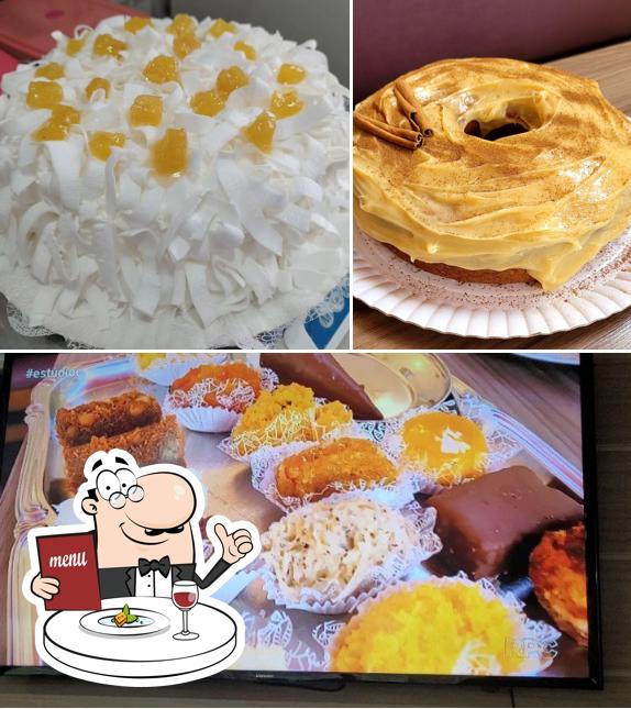 Comida em Bomfati Confeitaria