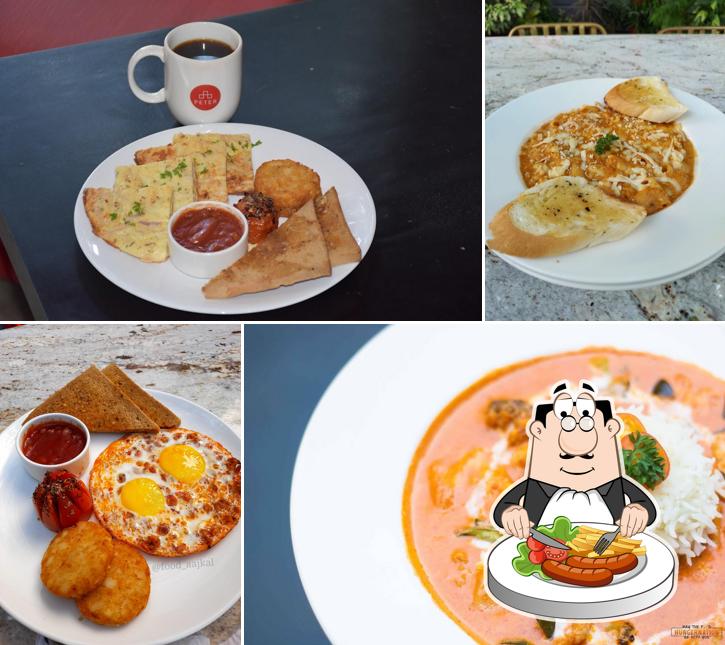 Food at Cafe Peter Baner