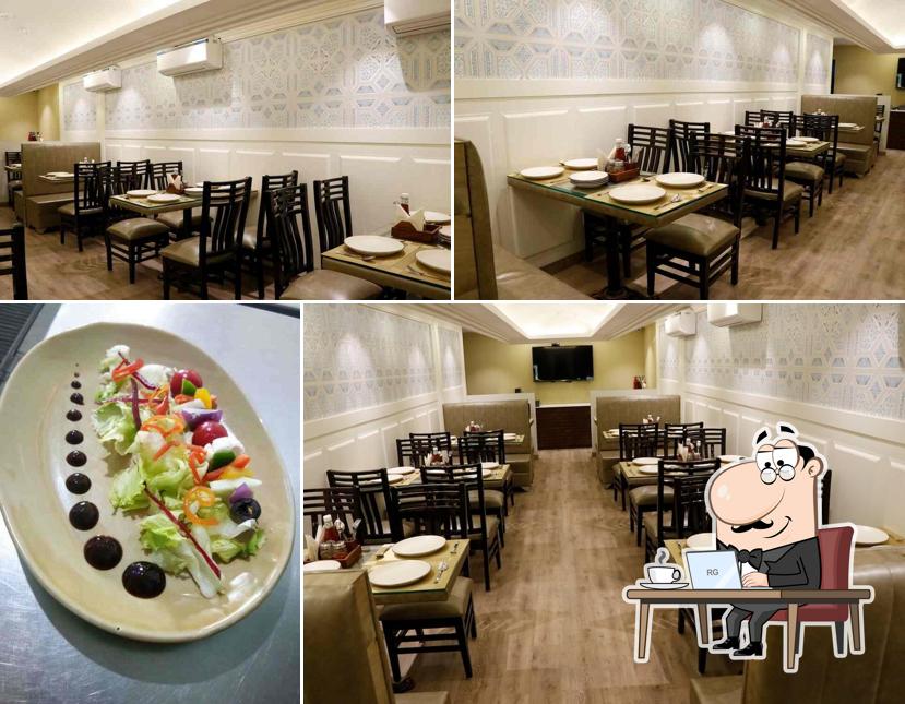 The interior of Kitchen Courtyard - Hotel Wasat