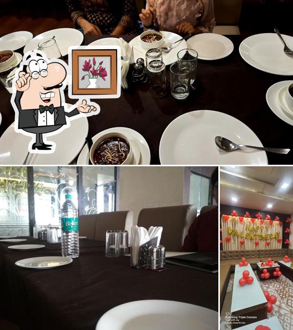 The interior of Little Bite Restaurant