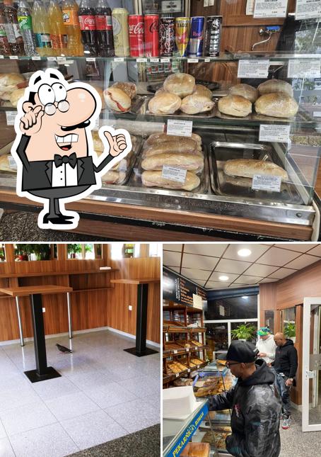 La immagine di interni e cibo da Pekara Dan i Noć