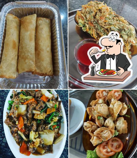 Comida em Restaurante chinês Shu Yan