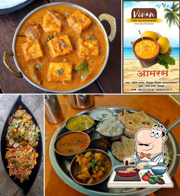 Chicken curry at Vivan Pure Veg Restaurant Chiplun