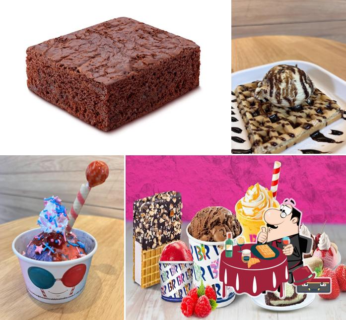 Waffles at Baskin Robbins