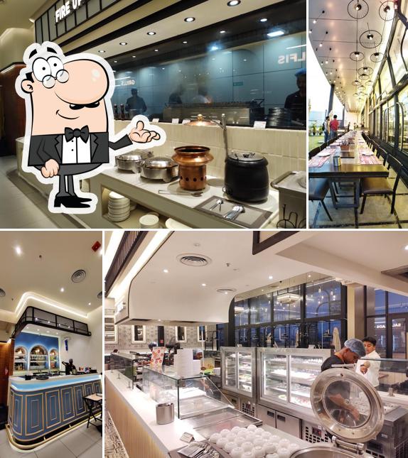 The interior of Barbeque Nation - Pune - Westend Mall