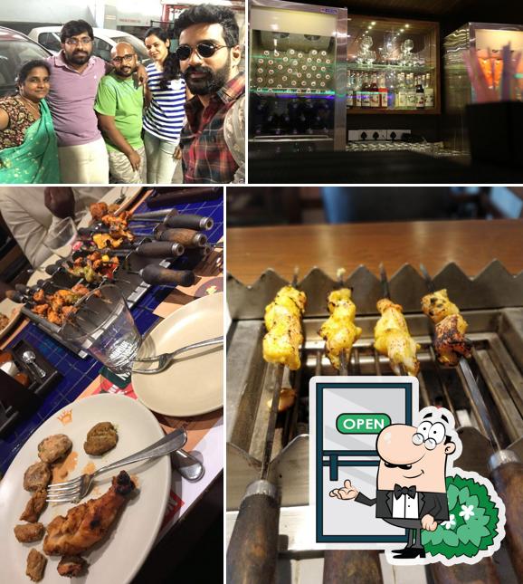 The exterior of Barbeque Nation - Vijayawada - LEPL Centro Mall