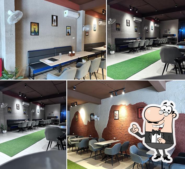 The interior of Cup cumin cafe