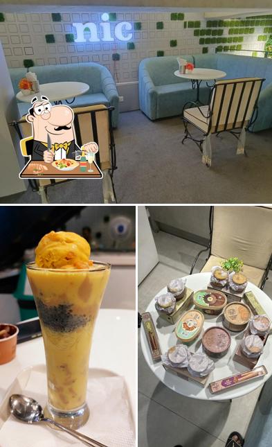 The restaurant's food and interior