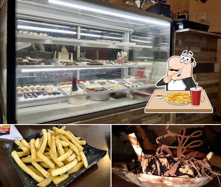 French fries at The Chocolate Room, Silchar
