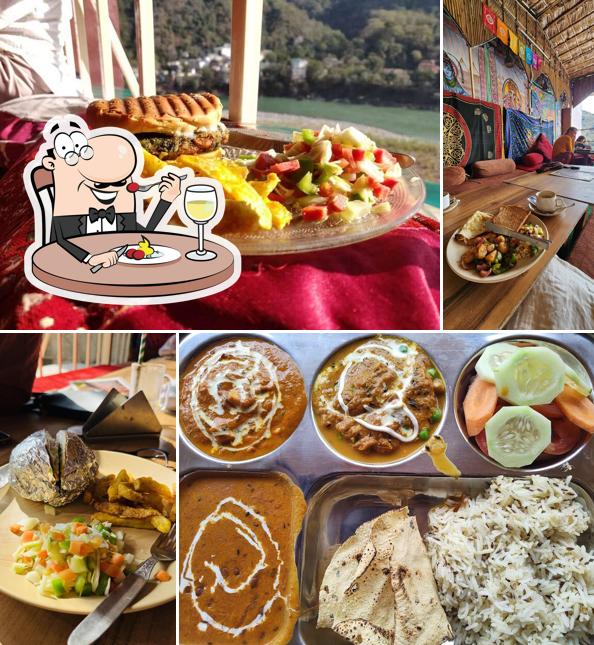 Food at Shambala Cafe