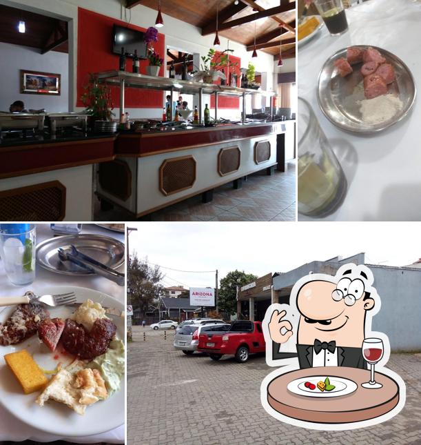 Comida em Churrascaria Arizona