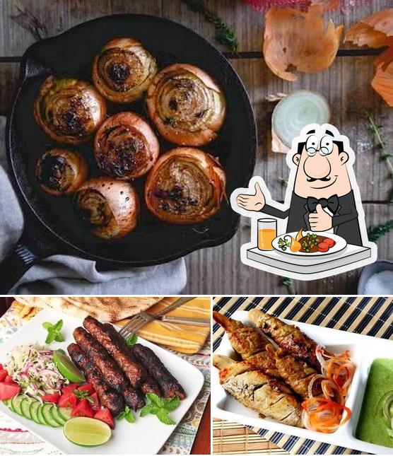 Food at Punjabi Chaap Corner