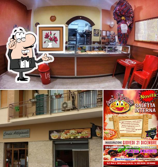 Gli interni di Acci...Pizza! LAMEZIA TERME
