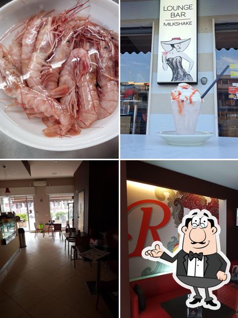 La immagine della interni e cibo di Lounge bar Milkshake