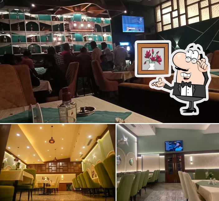 The interior of Hotel BridgeWay