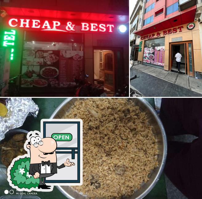 Take a look at the picture displaying exterior and food at Hotel Cheap & Best