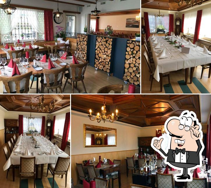 Gli interni di Hotel Restaurant Schlussel