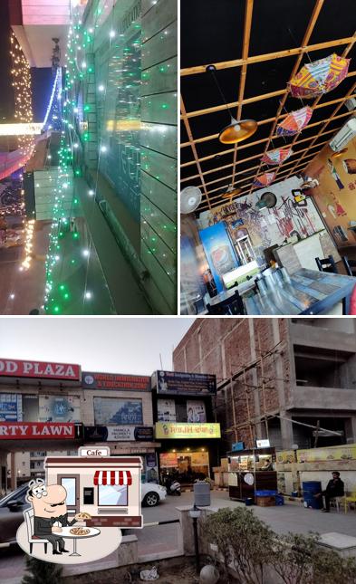 The exterior of Saanjh Dhaba