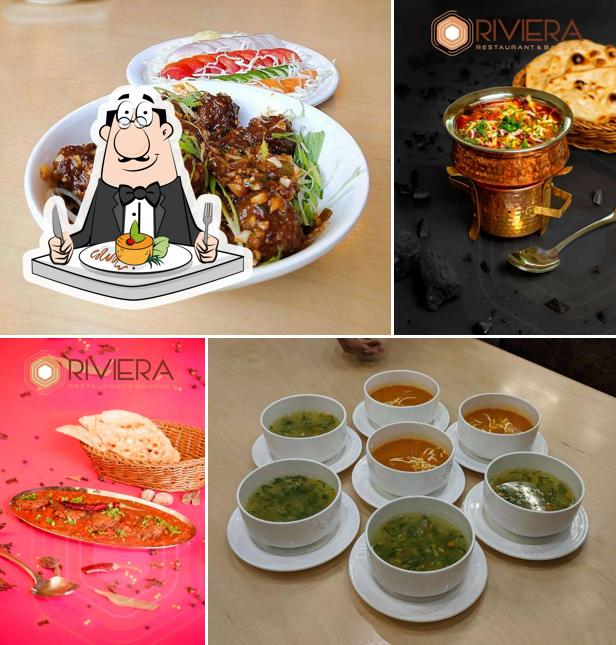 Food at Riviera Restaurant