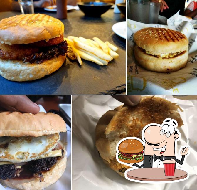 Treat yourself to a burger at Double Roti