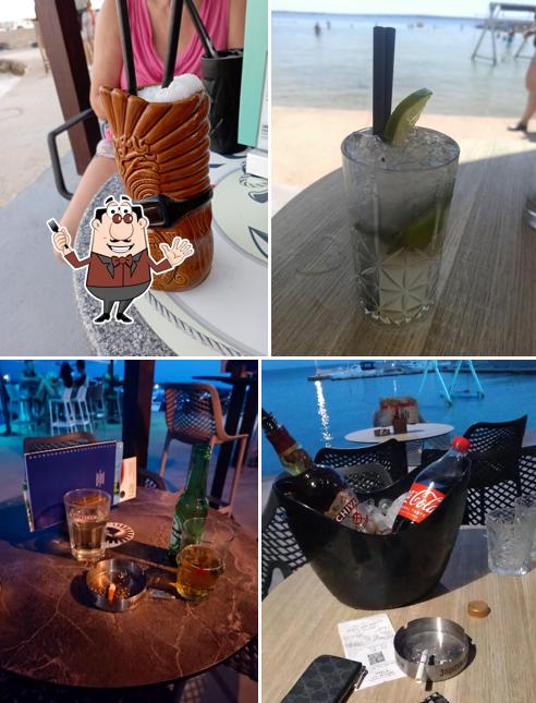 Mousse al cioccolato al Beach Bar Barufa