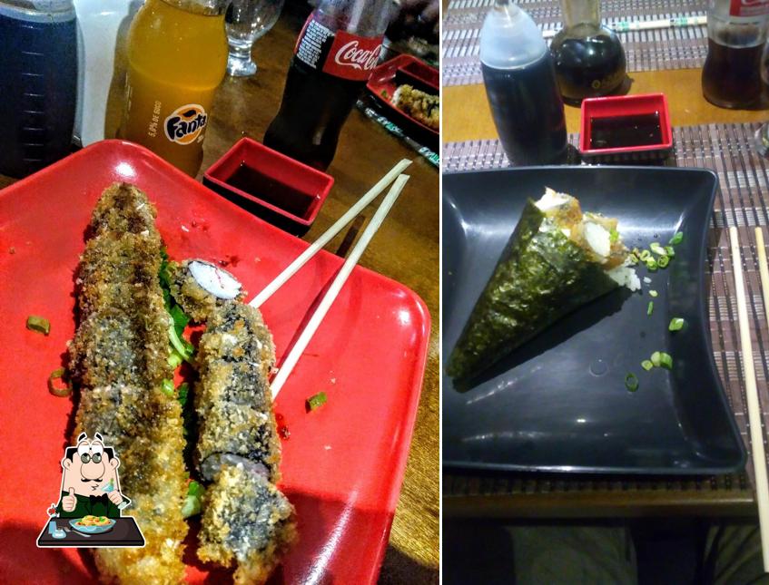 Comida em Canting Temakeria