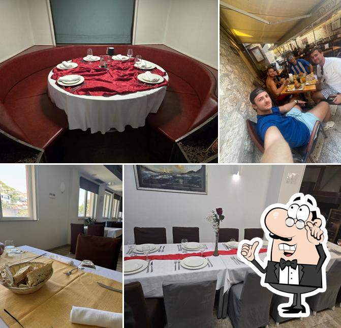 Gli interni di Restaurant Monaco