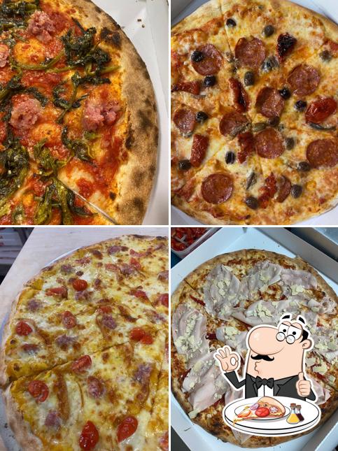 A Pizzeria Lo Spicchio di Doku Norga, puoi ordinare una bella pizza