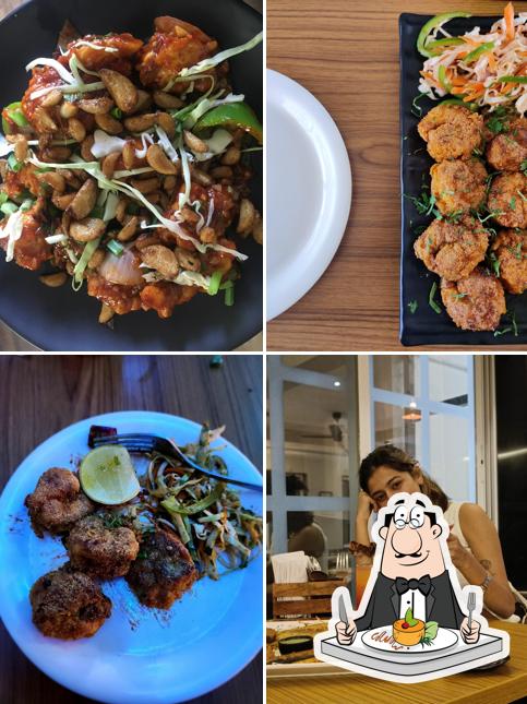 Food at BEACH TREATS Seafood Restaurant & Bar & Stay