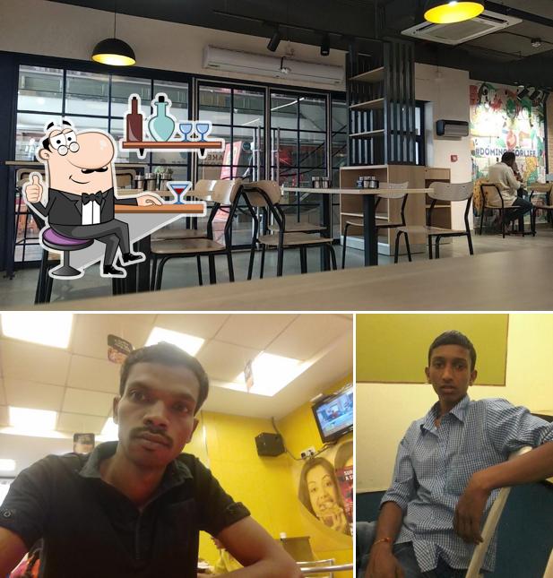 Check out how Domino's Pizza Shradha Mall Tirandaz Talkies, Gulbarga looks inside