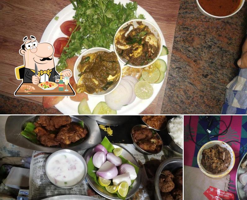 Meals at Halli Mane Badoota Hotel