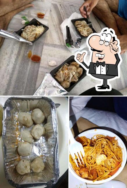 The interior of Momos King