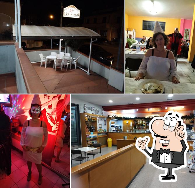 Gli interni di Circolo Colli Alti