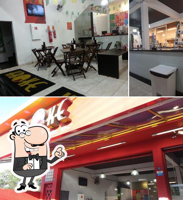 O interior do Kroke Salgados - Guarulhos