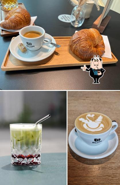 BLUM Kaffee roastery and cafe offre un'ampia selezione di cose da bere