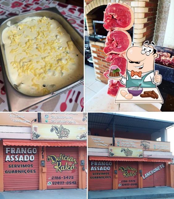 Delicias Do Kaká oferece uma variedade de pratos doces