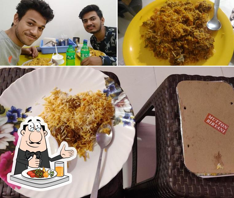 Meals at Mustafa's Dum Biryani