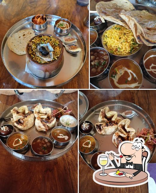 Food at Rajdhani Paratha House