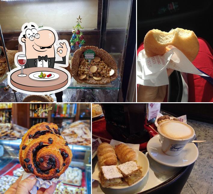 Platti al Pasticceria Benefico