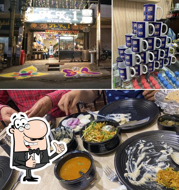 Here's an image of M.K.1 veg & non veg Dhaba