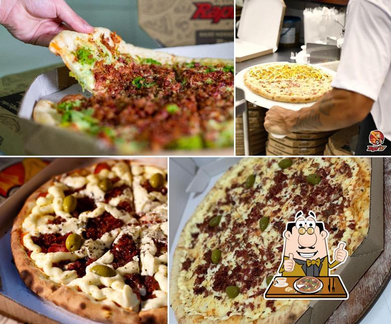 Peça diversos estilos de pizza