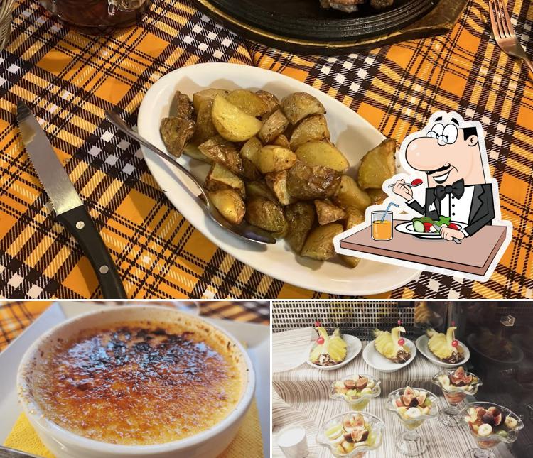 Creme brulee al Antica Trattoria del Borgo