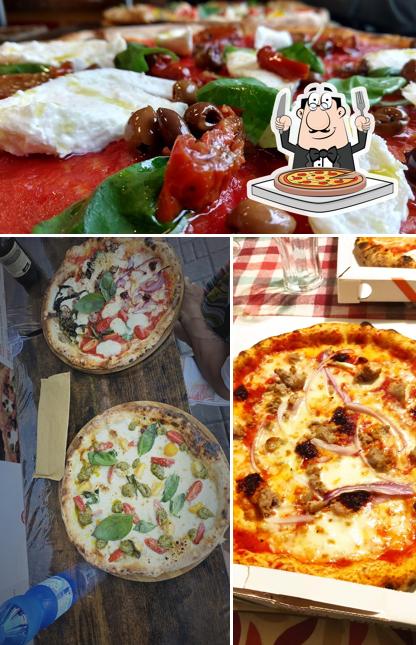 Scegli tra le svariate varianti di pizza
