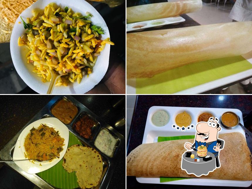 Meals at Saravana Bhavan